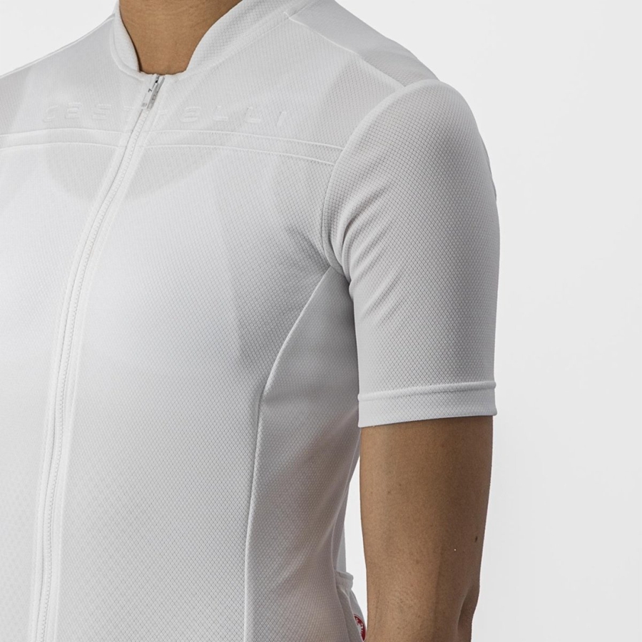 Castelli ANIMA 4 Women Jersey White | 7216OPAWB