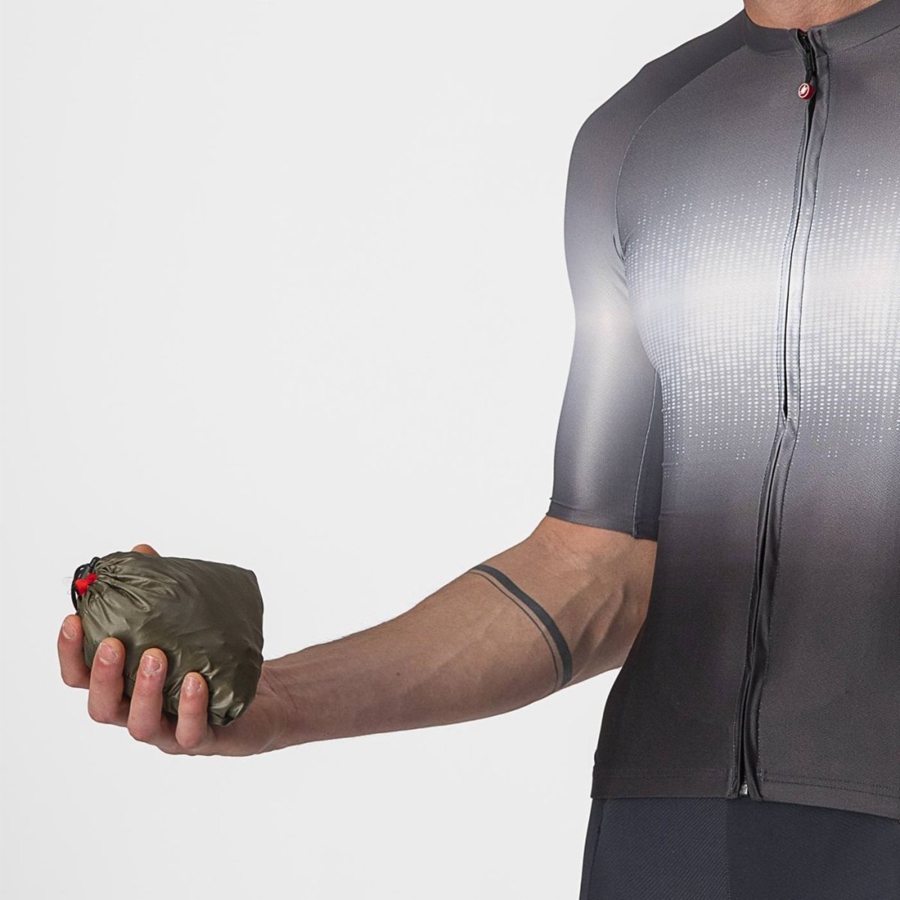 Castelli ARIA SHELL Men Protection Brown | 3809FIMDT