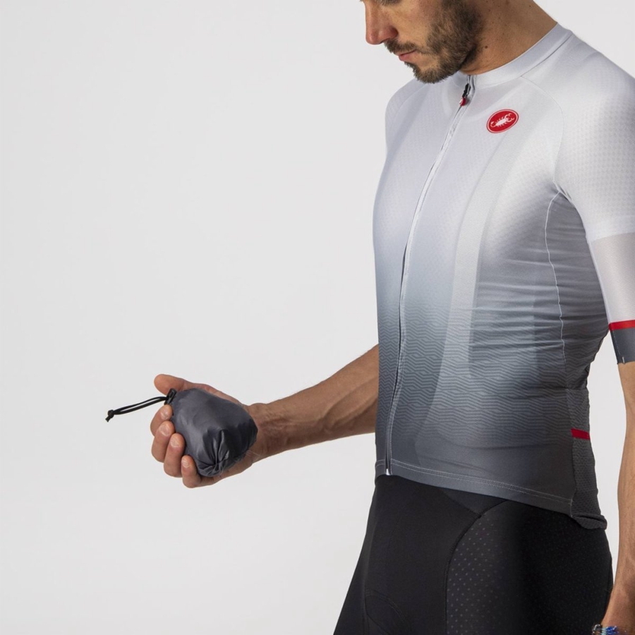 Castelli ARIA SHELL Men Protection Dark Grey | 6729ZAQFE