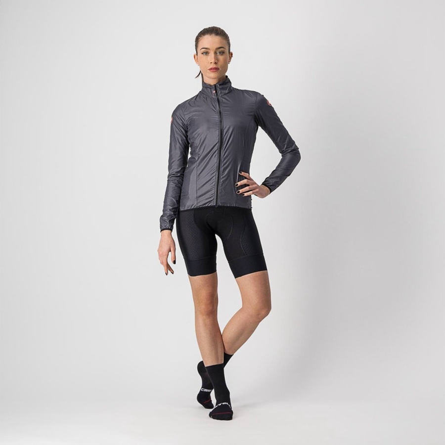 Castelli ARIA SHELL W Women Protection Dark Grey | 5291UWDON