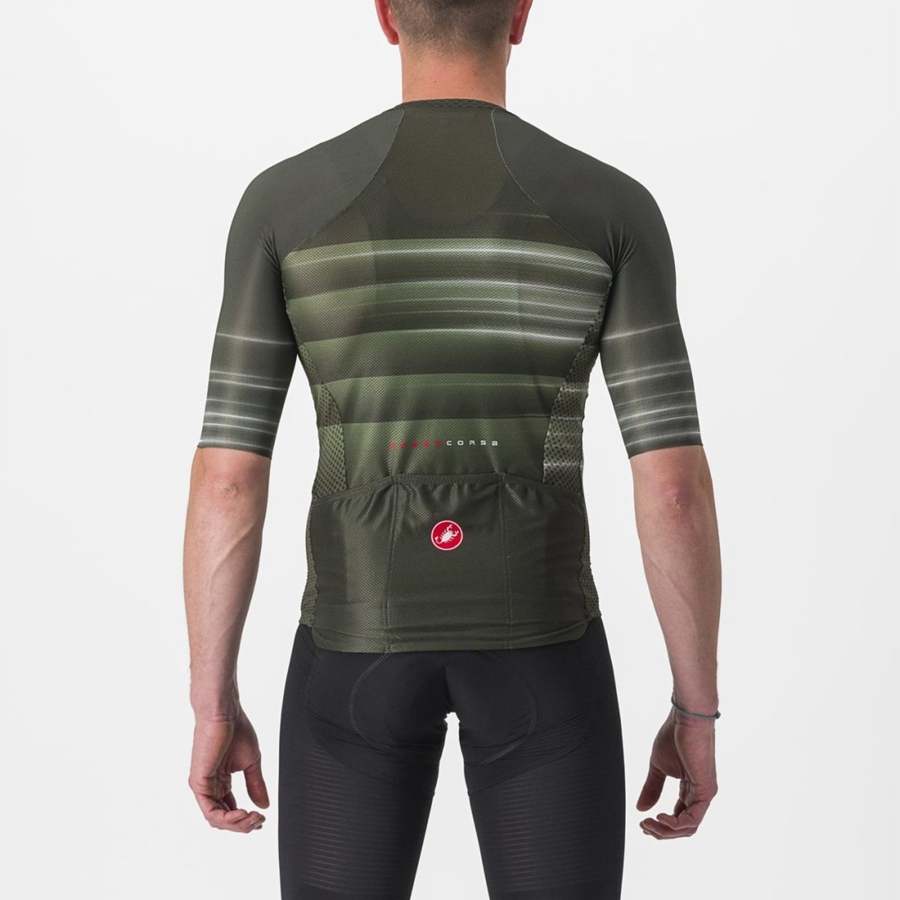 Castelli CLIMBER'S 3.0 SL2 Men Jersey Deep Green | 4871ZNOLI