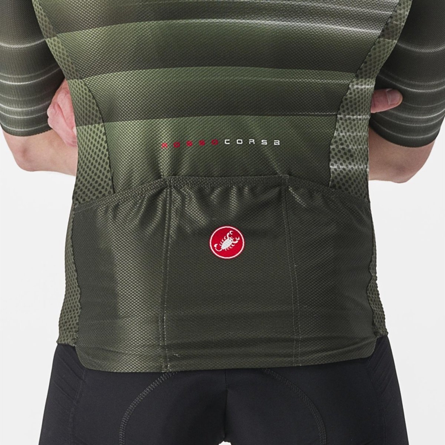 Castelli CLIMBER'S 3.0 SL2 Men Jersey Deep Green | 4871ZNOLI