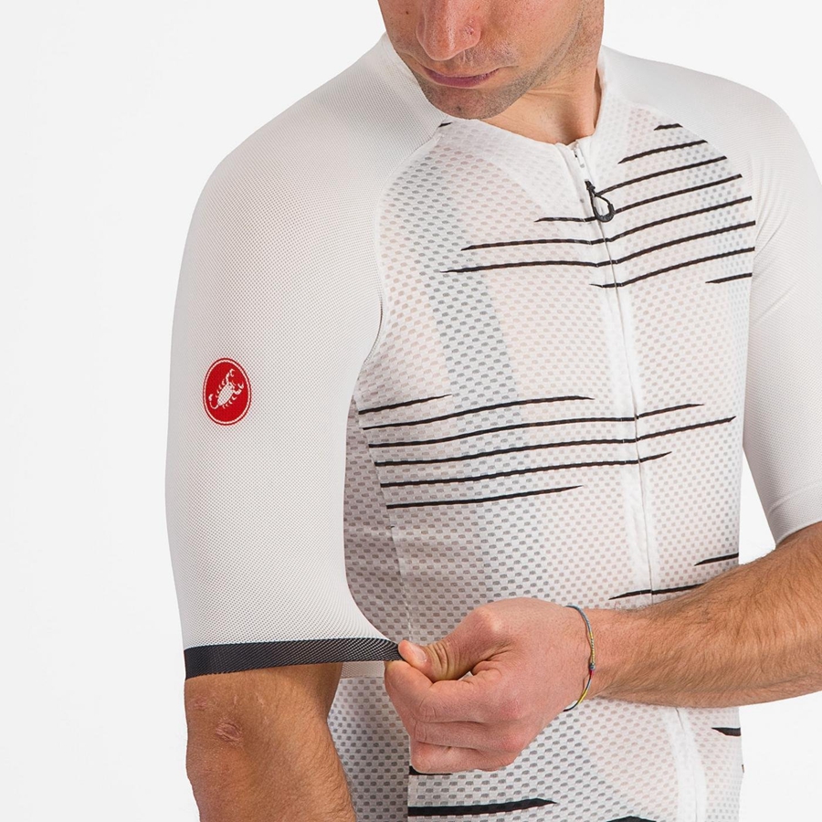 Castelli CLIMBER'S 4.0 Men Jersey White / Black | 9042EQYOX