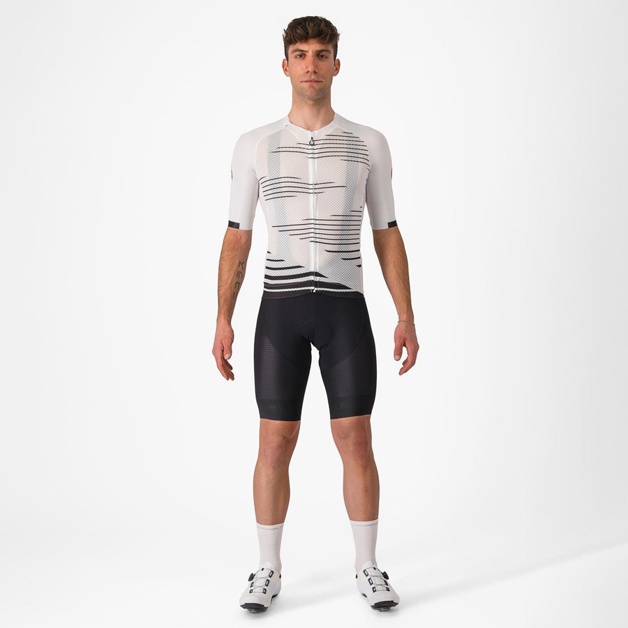 Castelli CLIMBER'S 4.0 Men Jersey White / Black | 9042EQYOX