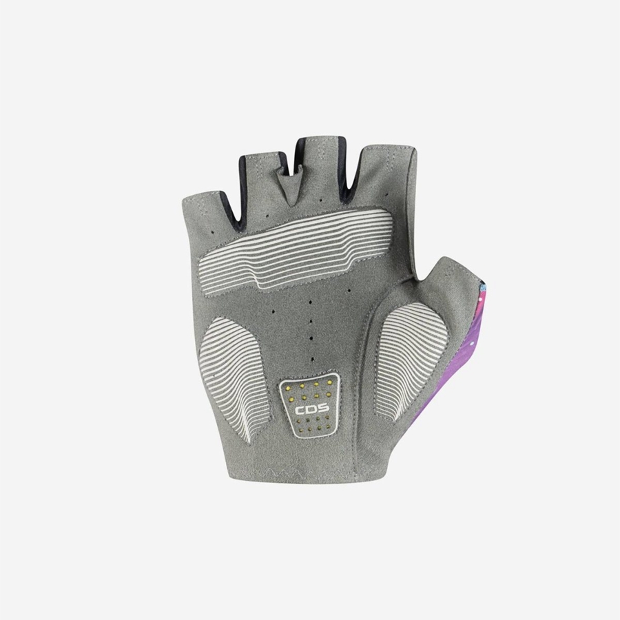 Castelli COMPETIZIONE 2 Men Gloves Multicolor Purple | 6430EBVGF