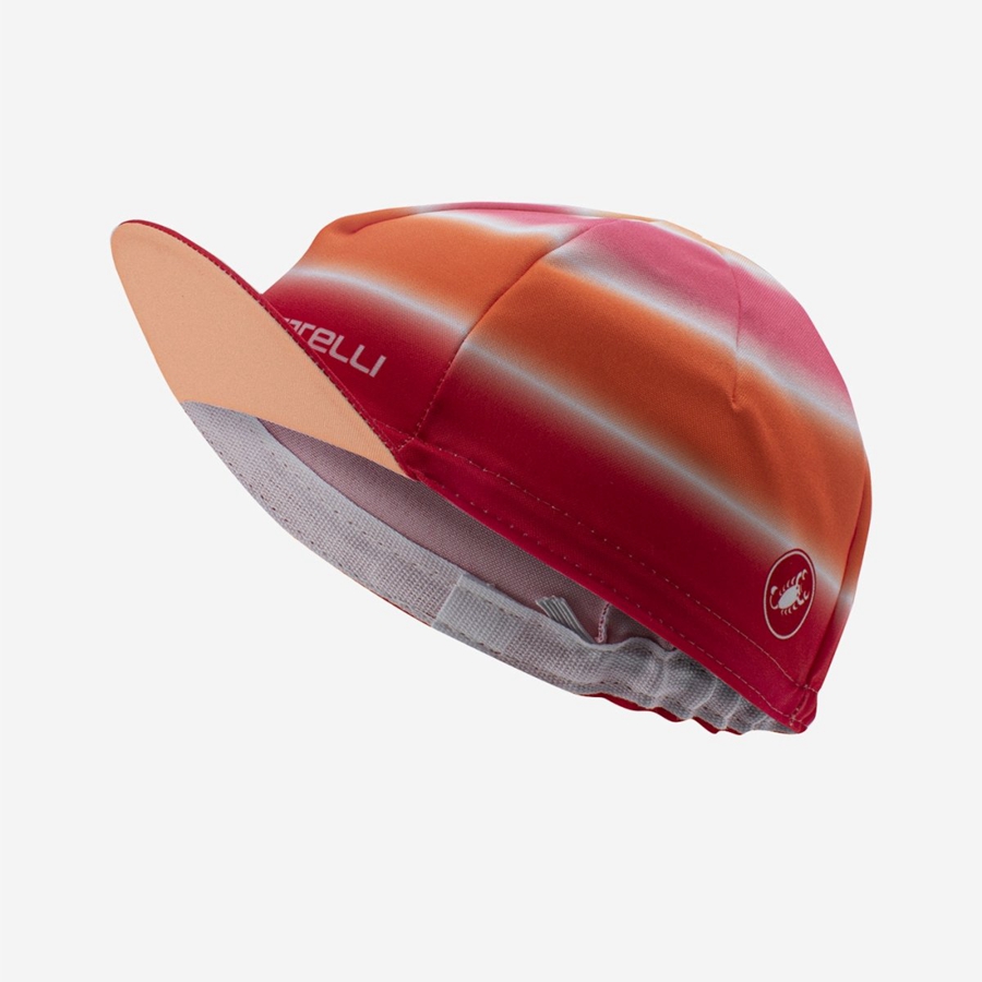 Castelli DOLCE Women Cap Orange | 9238JVUEG