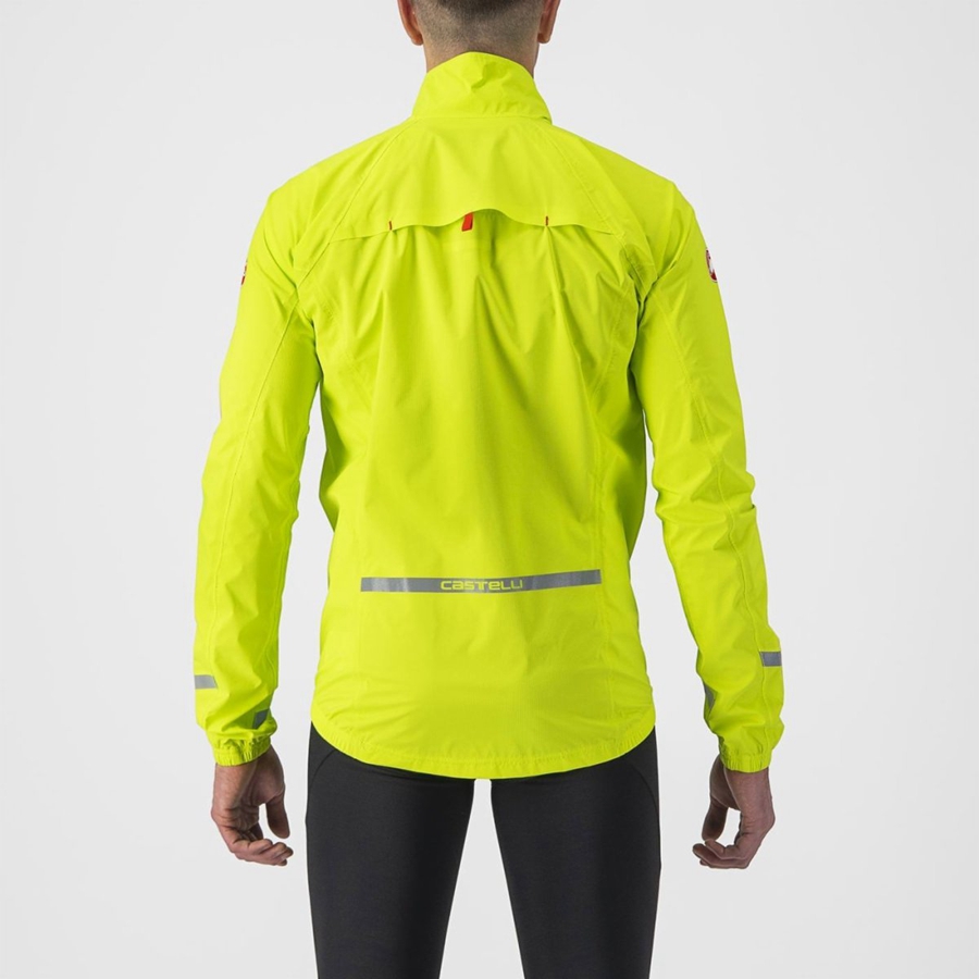 Castelli EMERGENCY 2 RAIN Men Protection Light Green | 6843KEQNC