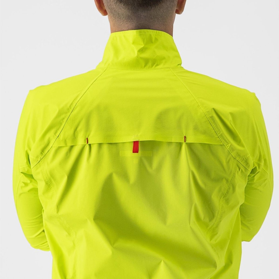 Castelli EMERGENCY 2 RAIN Men Protection Light Green | 6843KEQNC