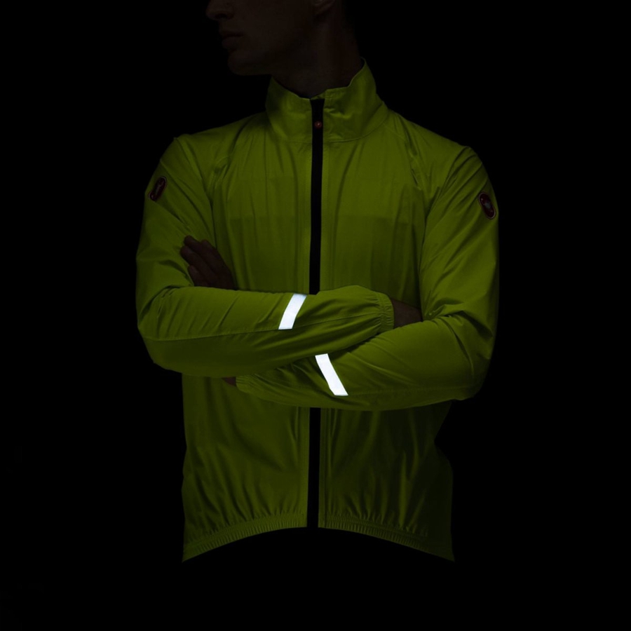 Castelli EMERGENCY 2 RAIN Men Protection Light Green | 6843KEQNC