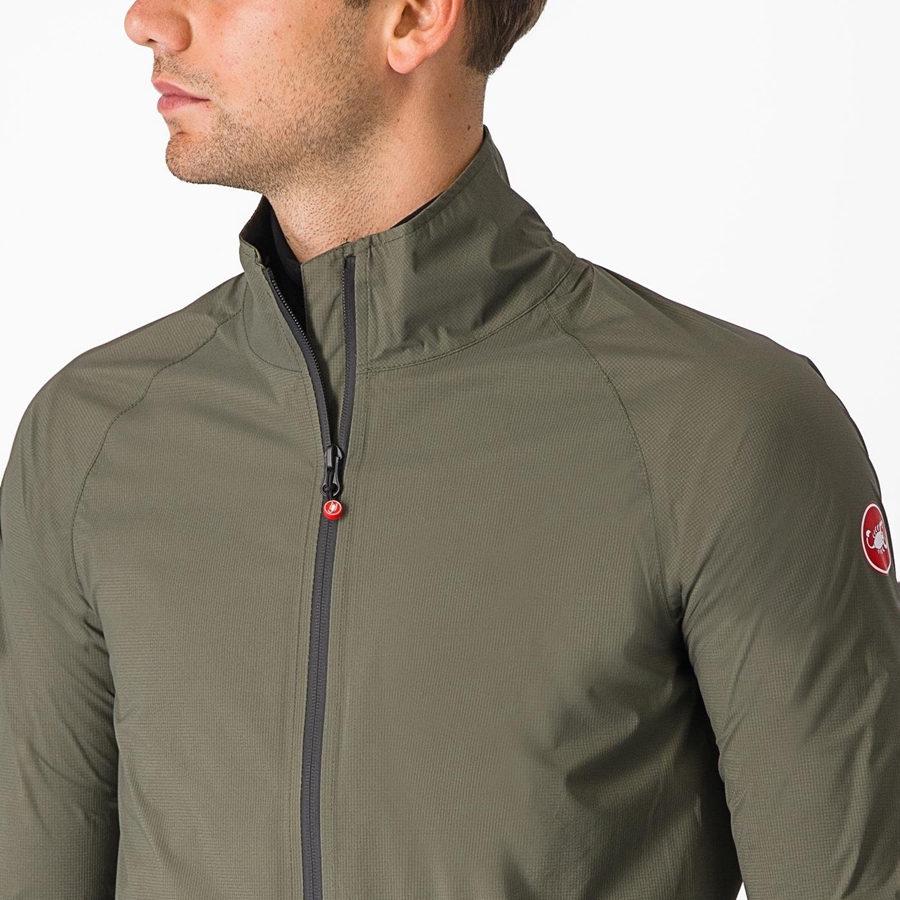 Castelli EMERGENCY 2 RAIN Men Protection Green | 0649DUAGO