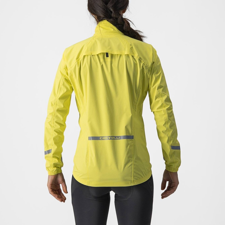 Castelli EMERGENCY 2 W RAIN Women Protection Yellow | 1435UEIOH