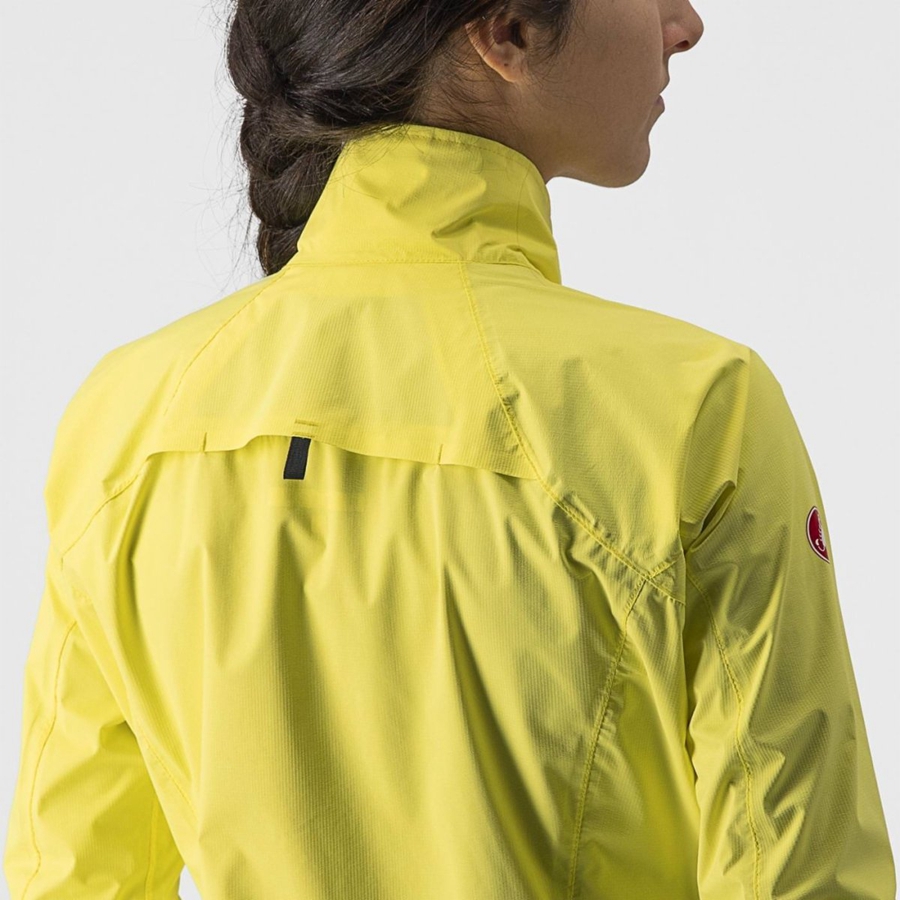 Castelli EMERGENCY 2 W RAIN Women Protection Yellow | 1435UEIOH