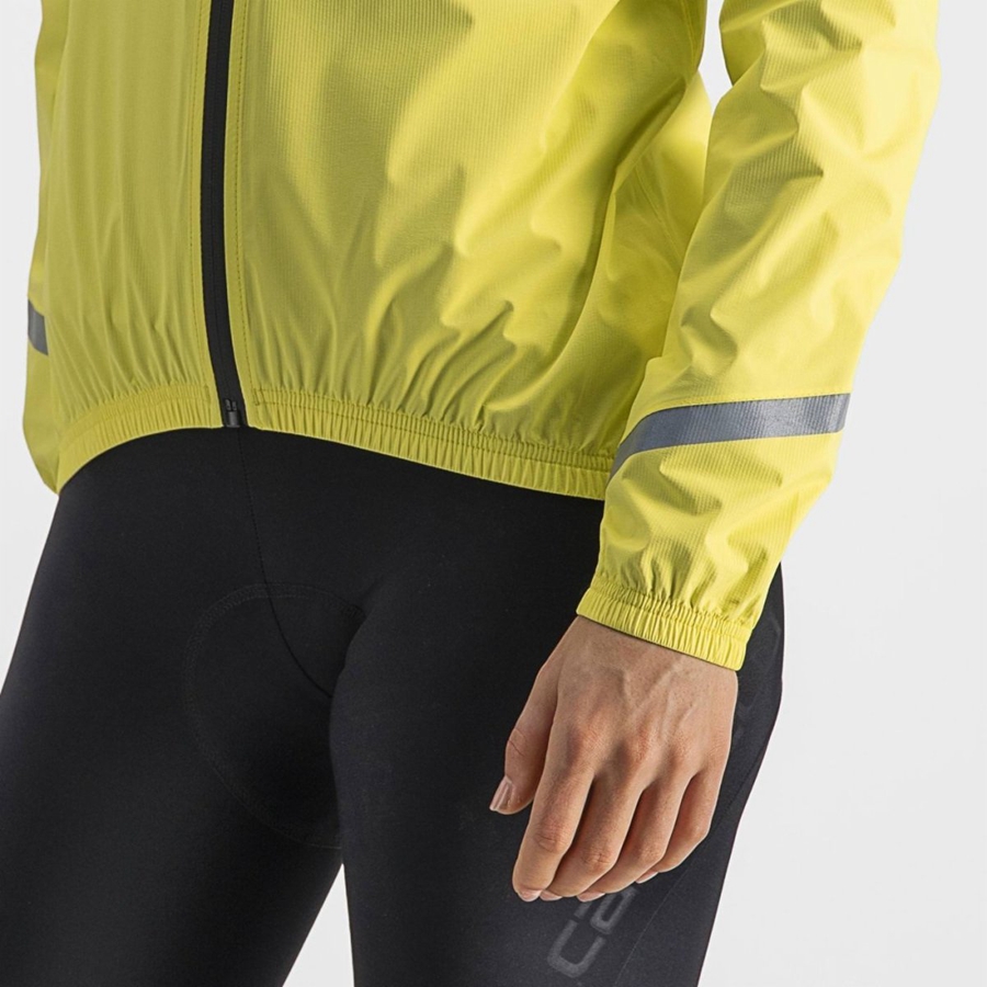 Castelli EMERGENCY 2 W RAIN Women Protection Yellow | 1435UEIOH