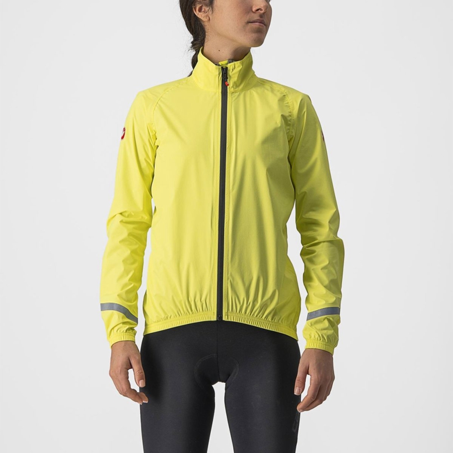 Castelli EMERGENCY 2 W RAIN Women Protection Yellow | 1435UEIOH