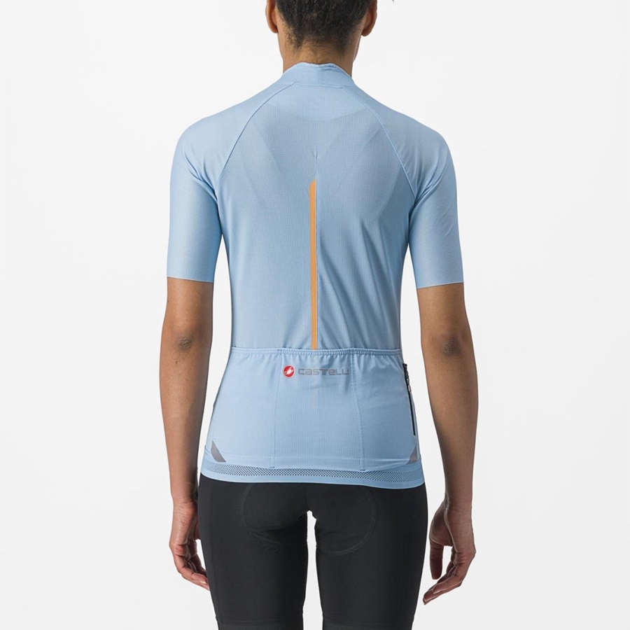 Castelli ENDURANCE W Women Jersey Blue | 8467YPNMK