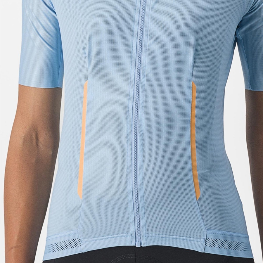 Castelli ENDURANCE W Women Jersey Blue | 8467YPNMK