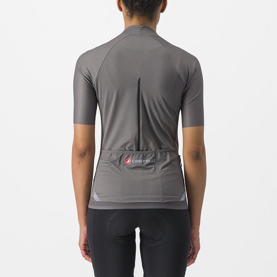 Castelli ENDURANCE W Women Jersey Grey | 7039KLUVX