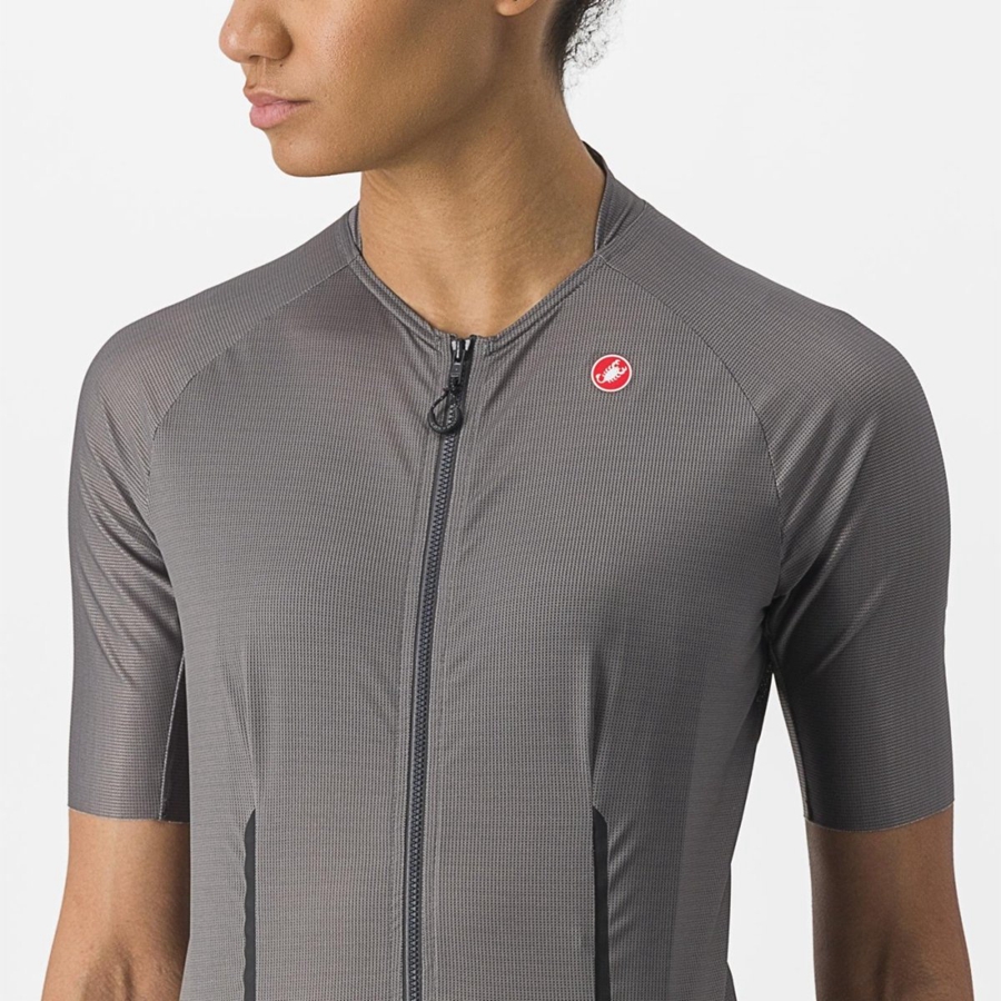 Castelli ENDURANCE W Women Jersey Grey | 7039KLUVX