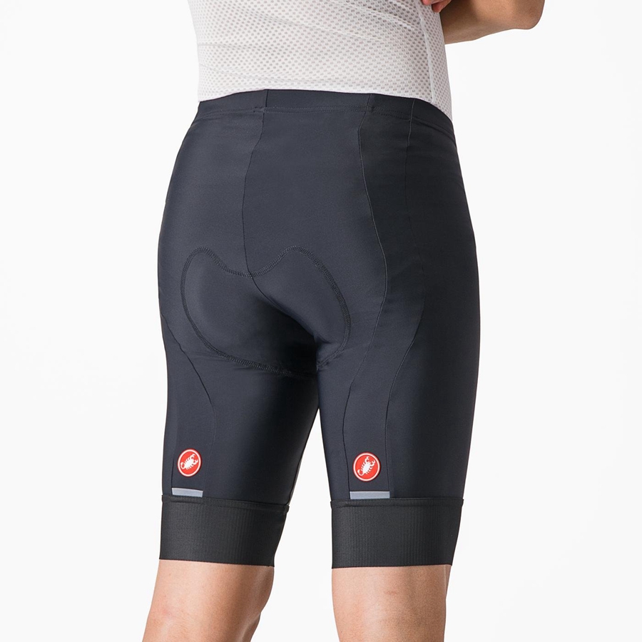 Castelli ENTRATA 2 Men Shorts Black | 9583XYUWF