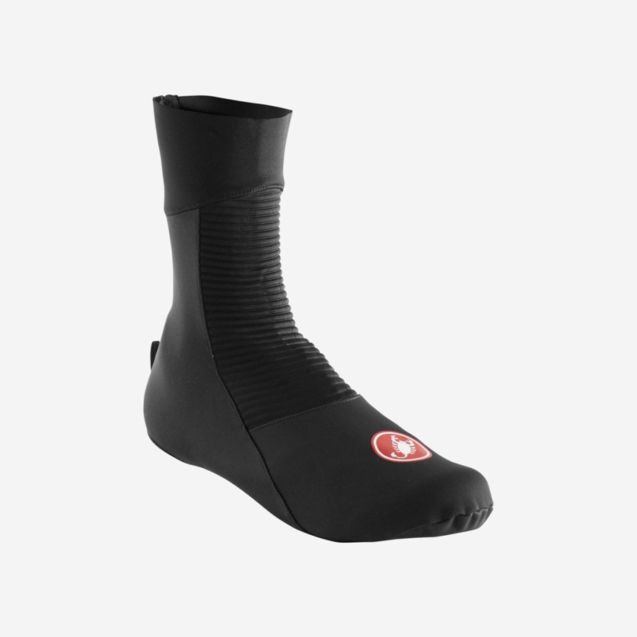 Castelli ENTRATA Men Shoecovers Black | 9327QMKVB