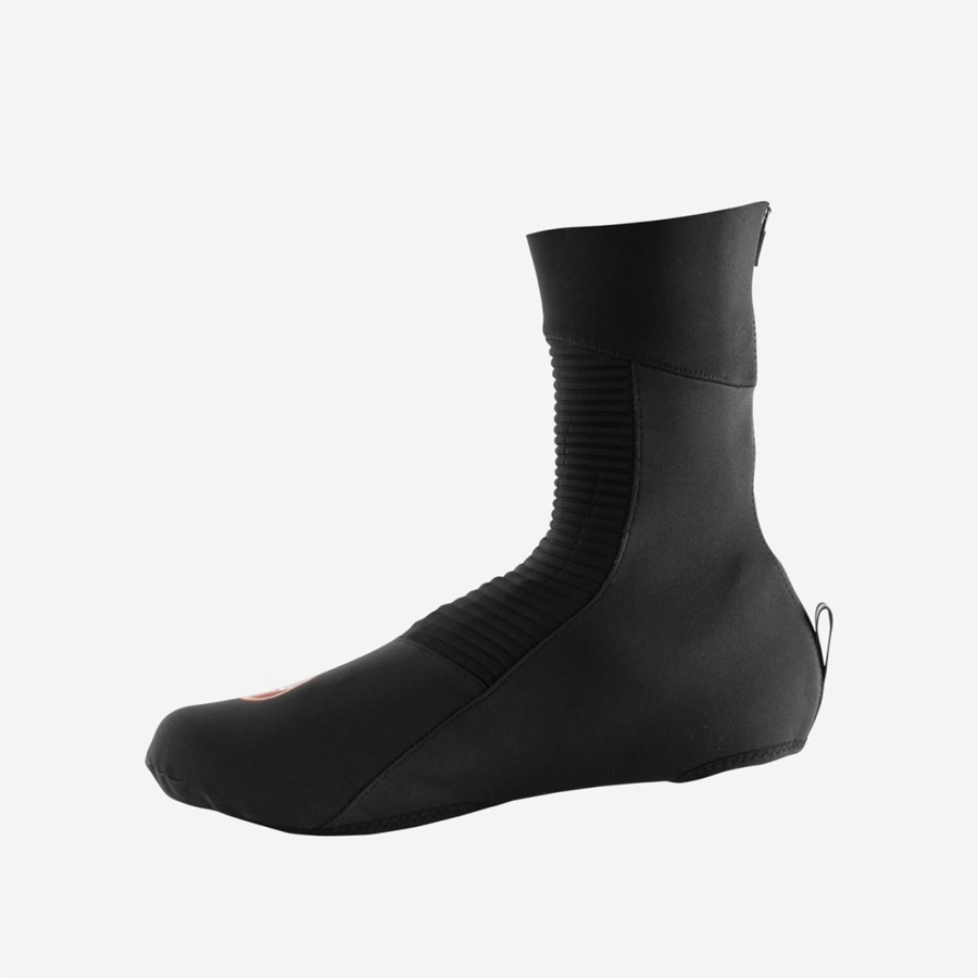 Castelli ENTRATA Men Shoecovers Black | 9327QMKVB