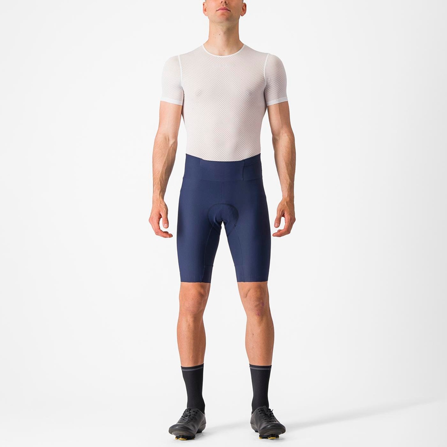 Castelli ESPRESSO Men Shorts Blue | 5329IFVWM