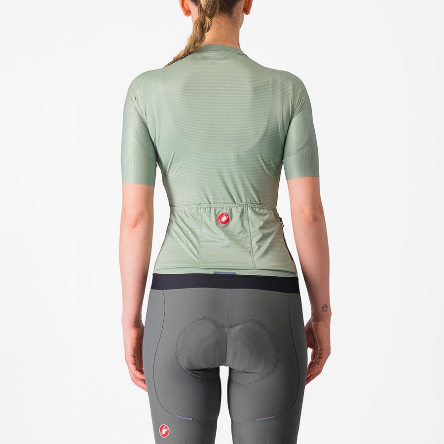 Castelli ESPRESSO W Women Jersey Green / Deep Green | 5109BAXPS