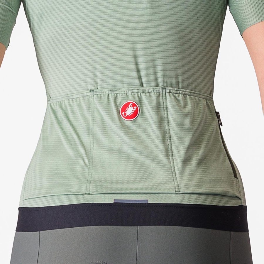 Castelli ESPRESSO W Women Jersey Green / Deep Green | 5109BAXPS