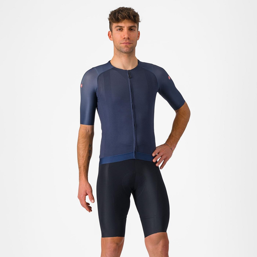 Castelli FREE AERO RC Men Bib Shorts Black | 6950NLHJZ