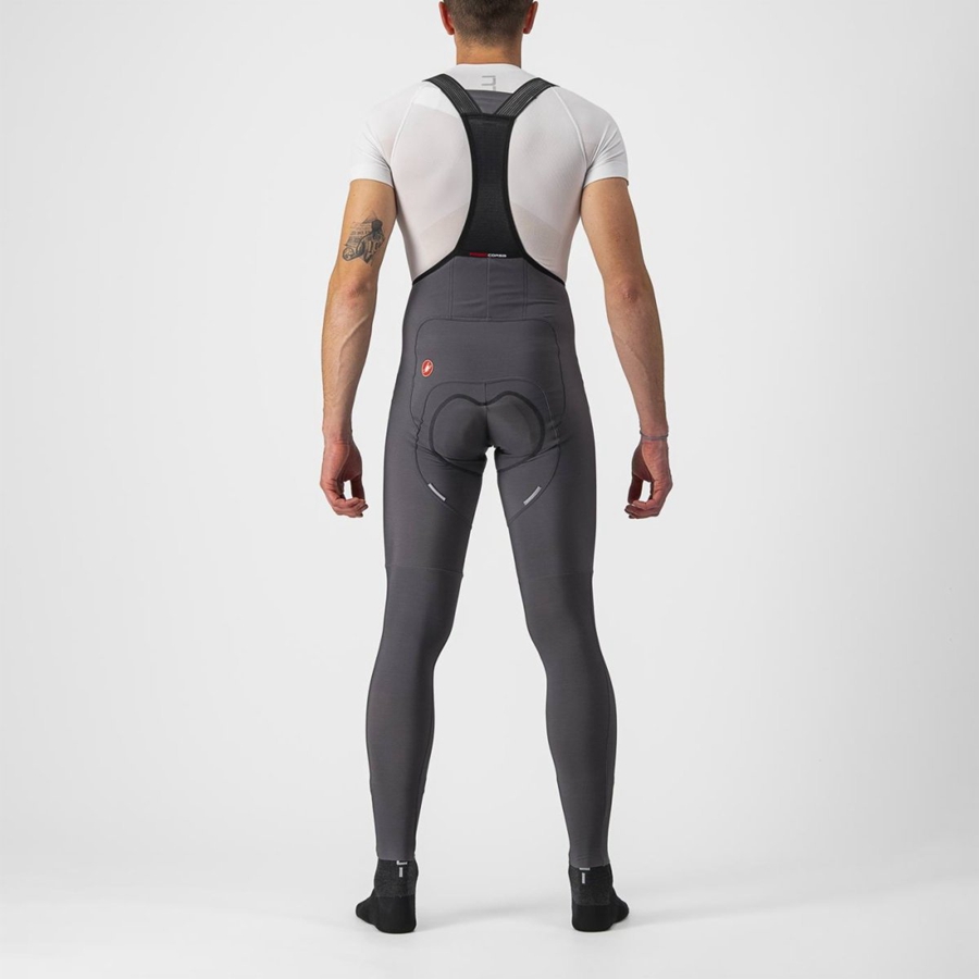 Castelli FREE AERO RC Men Bib Tights Dark Grey | 5704PXTUL