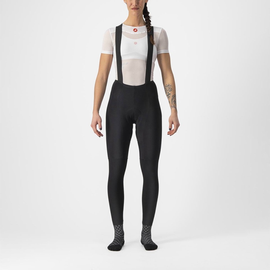 Castelli FREE AERO RC W DT Women Bib Tights Black | 1936CENJV