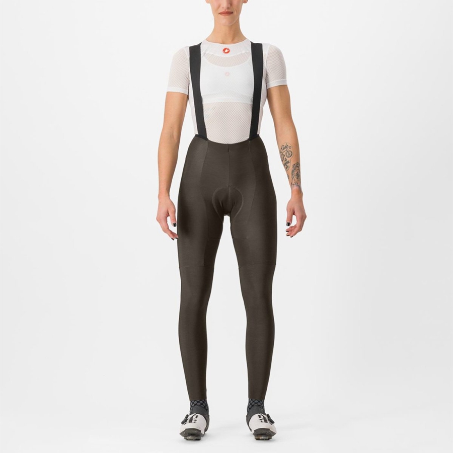 Castelli FREE AERO RC W DT Women Bib Tights Black | 0579RULQZ