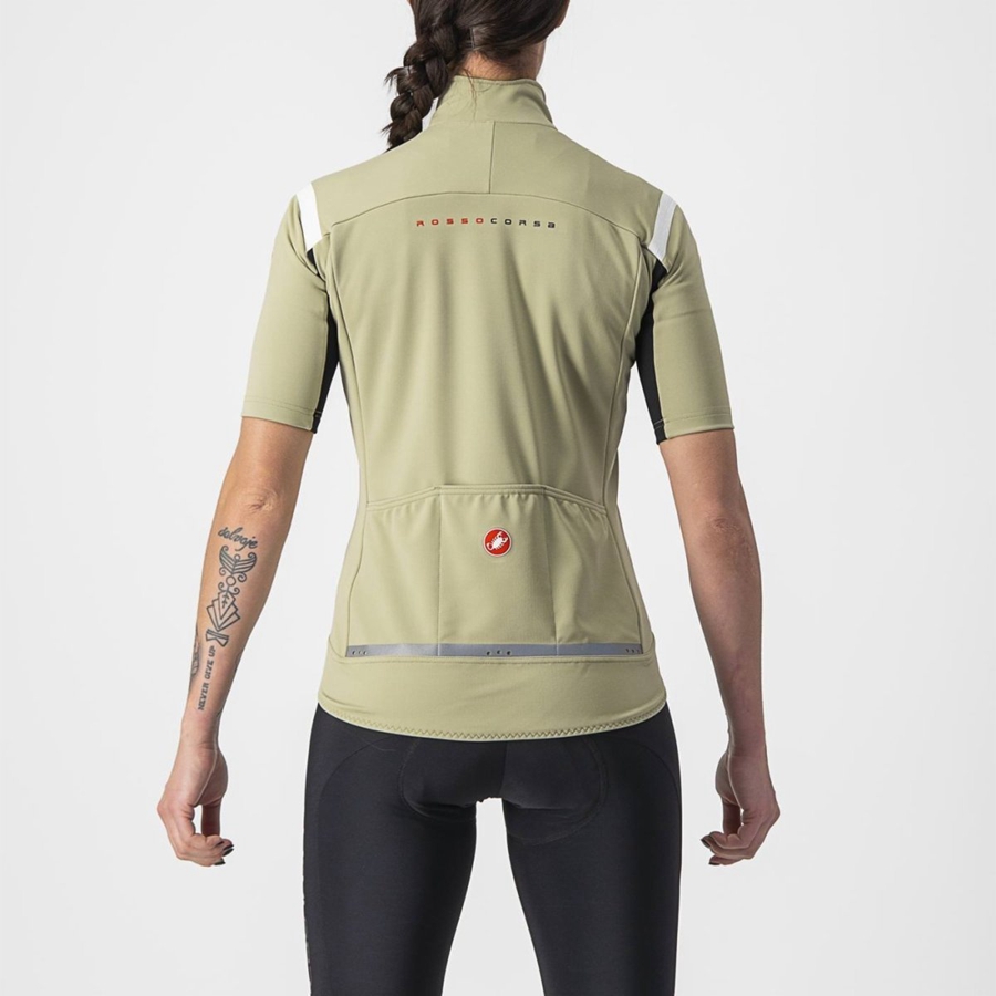 Castelli GABBA RoS 2 W Women Jackets Green | 5390EMTHG