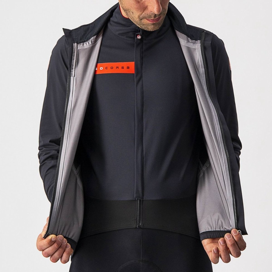 Castelli GAVIA Men Protection Black | 7054WTFUE