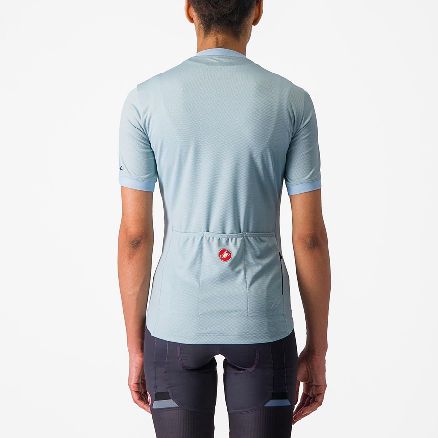 Castelli LIBERA Women Jersey Blue | 6024FOQWK