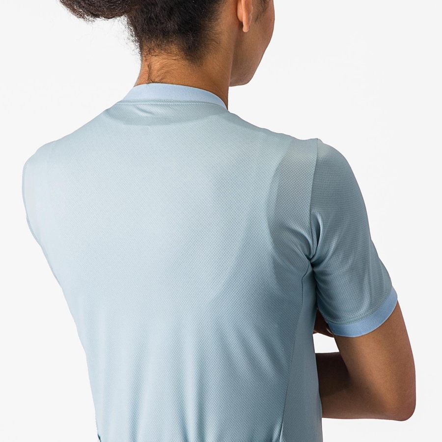 Castelli LIBERA Women Jersey Blue | 6024FOQWK