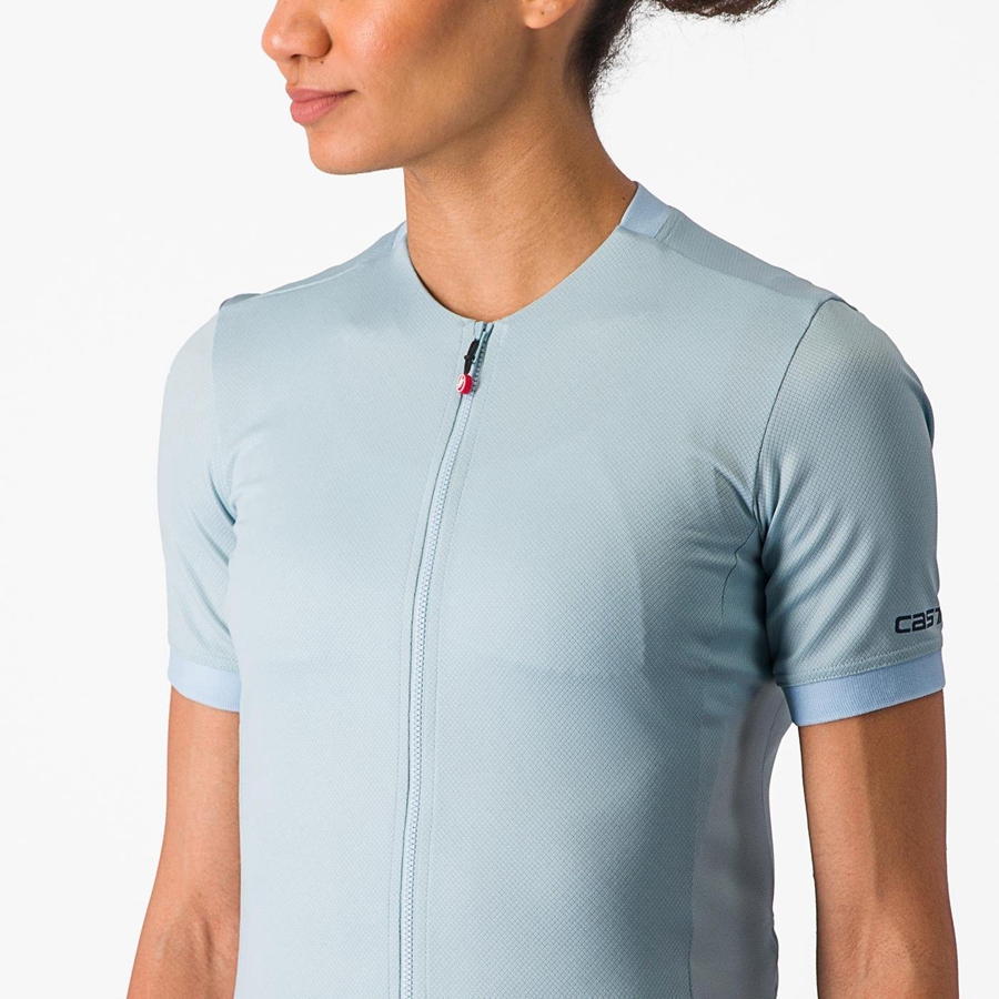 Castelli LIBERA Women Jersey Blue | 6024FOQWK