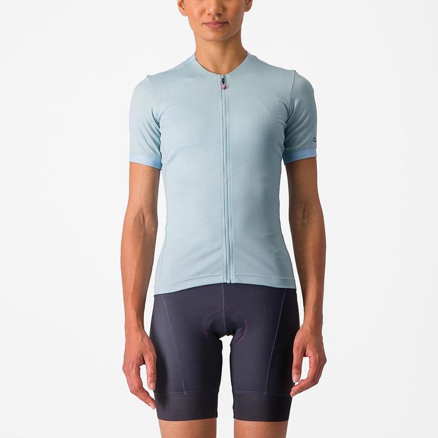 Castelli LIBERA Women Jersey Blue | 6024FOQWK