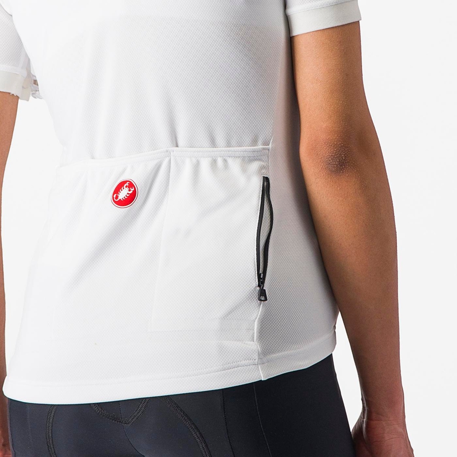 Castelli LIBERA Women Jersey White | 3562GAYEW