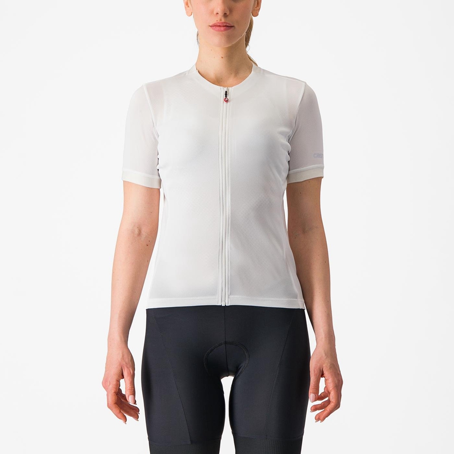 Castelli LIBERA Women Jersey White | 3562GAYEW