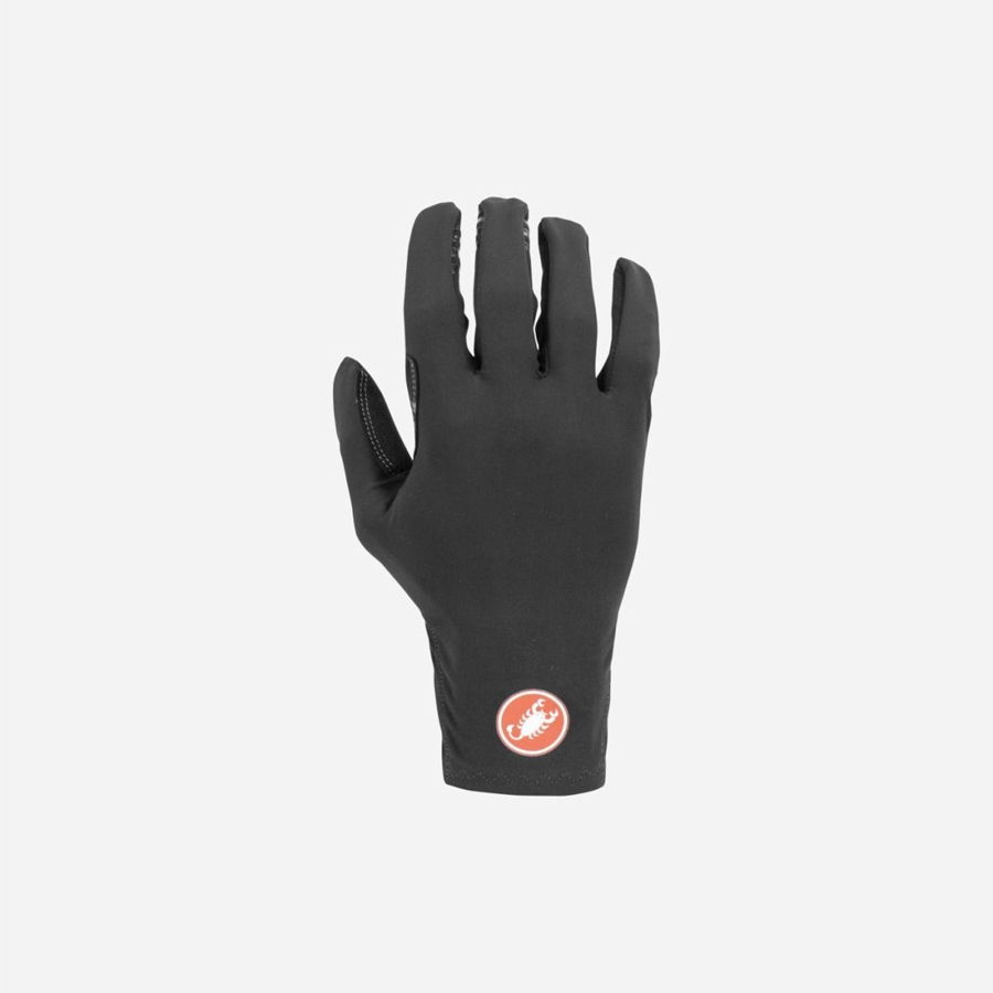 Castelli LIGHTNESS 2 Men Gloves Black | 2719YUSCW