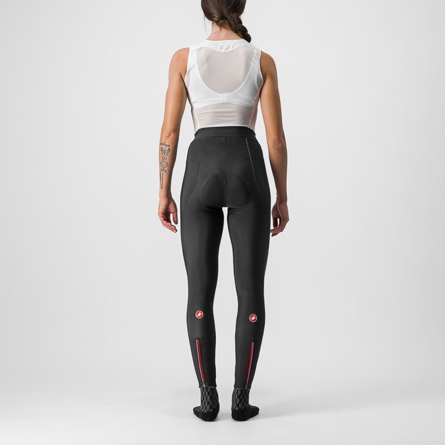 Castelli MENO WIND W Women Leggings Black | 8749BVUAK