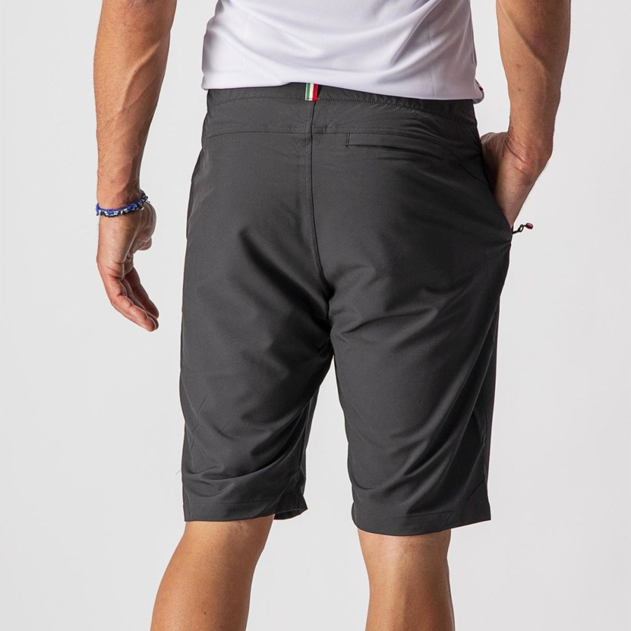 Castelli MILANO Men Shorts Black | 6195SUJYG