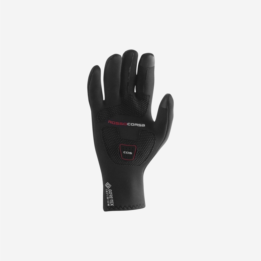 Castelli PERFETTO MAX Men Gloves Black | 3209XKVWH