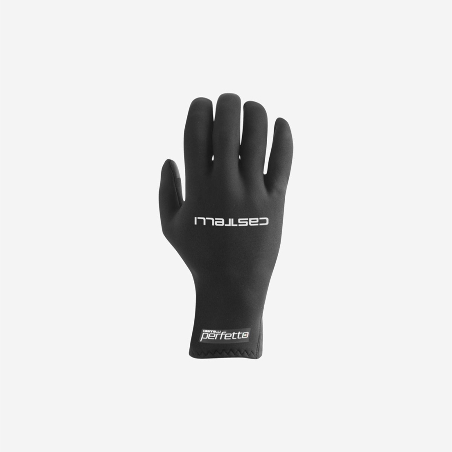 Castelli PERFETTO MAX Men Gloves Black | 3209XKVWH