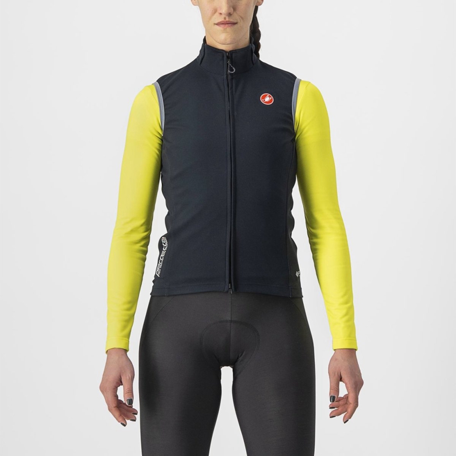 Castelli PERFETTO RoS 2 W Women Vest Black | 5210ZKUNI