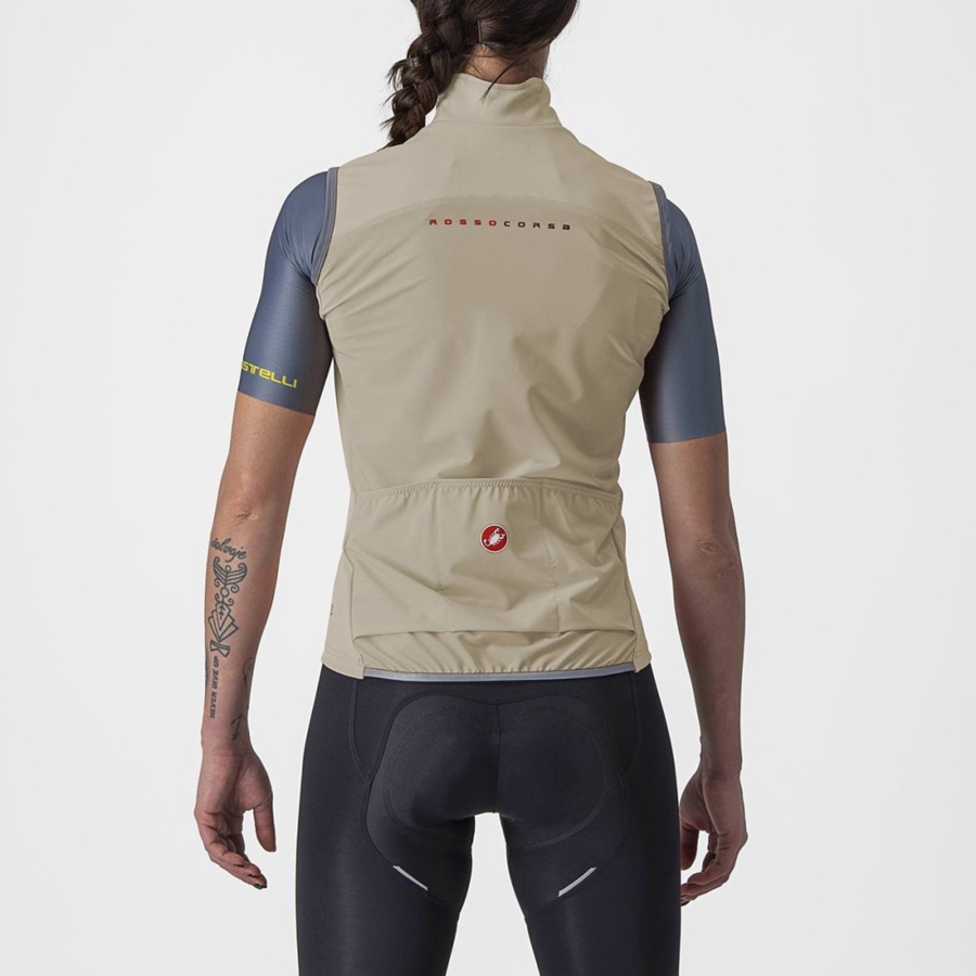 Castelli PERFETTO RoS 2 W Women Vest Grey | 1950GIEFU