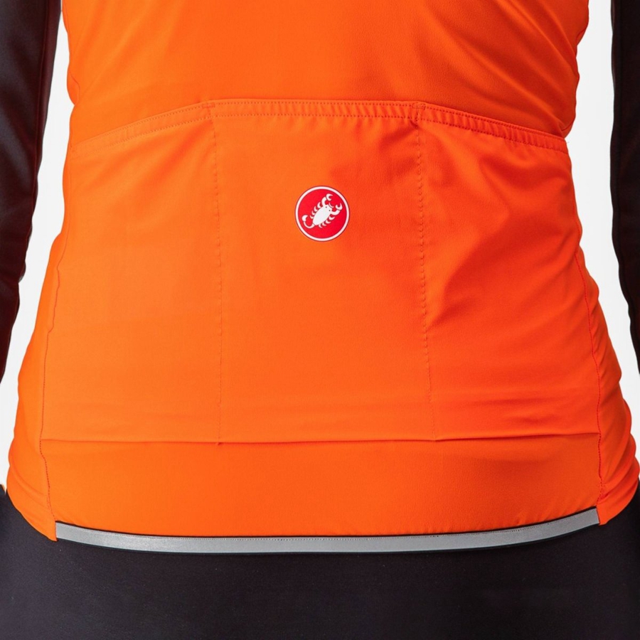 Castelli PERFETTO RoS 2 W Women Vest Red Orange | 8402FXNHE