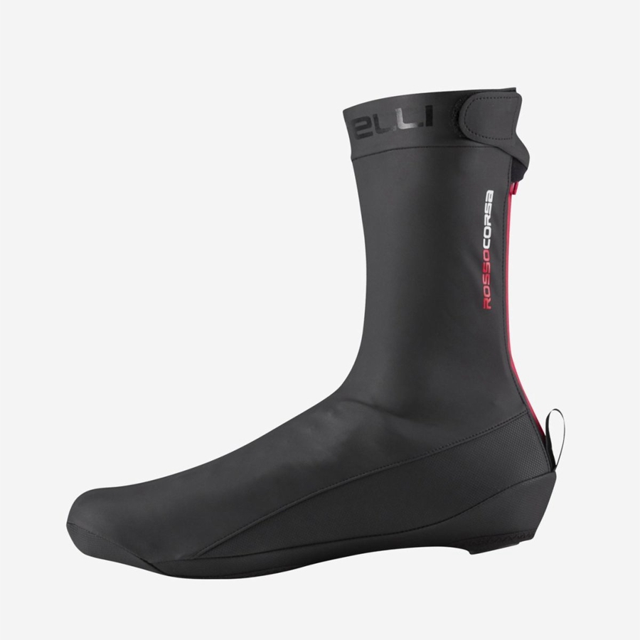 Castelli PIOGGIA 4 Women Shoecovers Black | 8960TXZEV