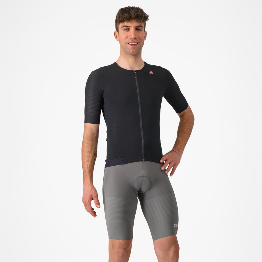 Castelli PREMIO Men Bib Shorts Grey | 7815BAGTK